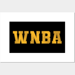 WNBA || 3 | Gold Posters and Art